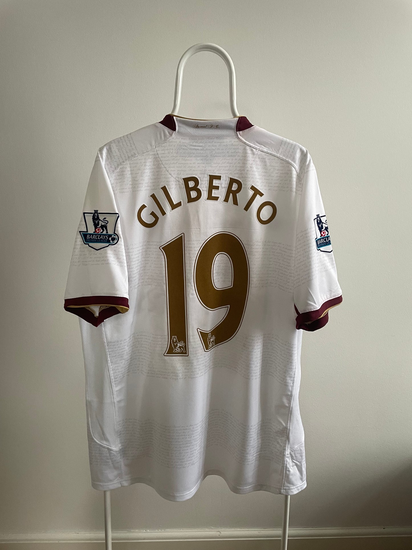 Arsenal 2007/08 Gilberto 7/10 - XL