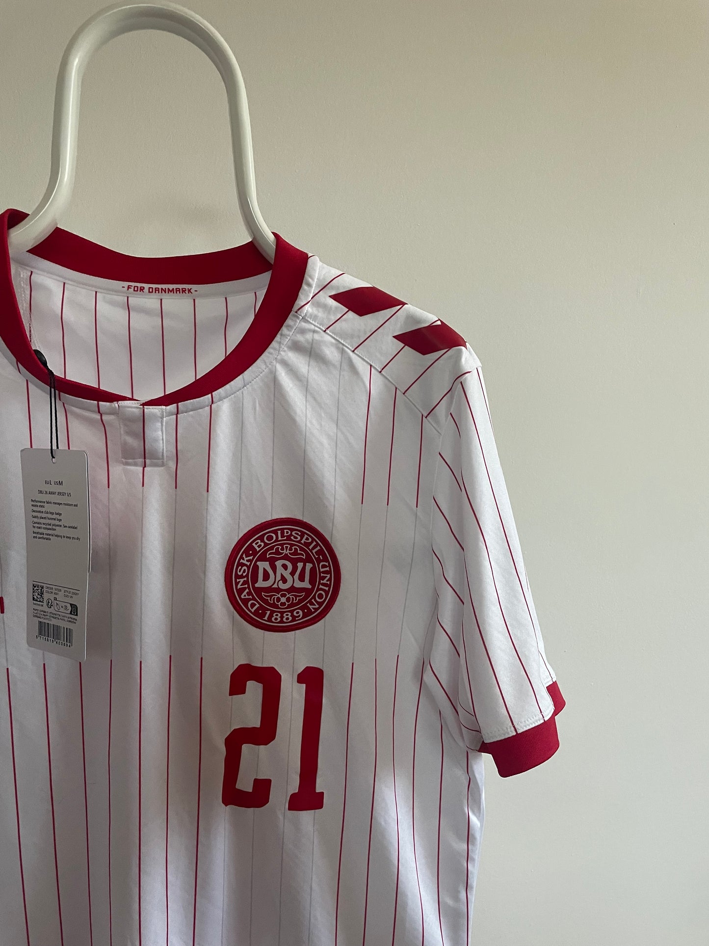 Danmark 2026 Morten Hjulmand 10/10 BNWT - L