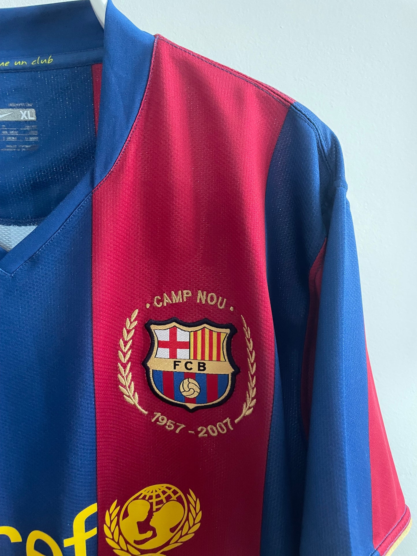 Barcelona 2007/08 Ronaldinho 9/10 - XL