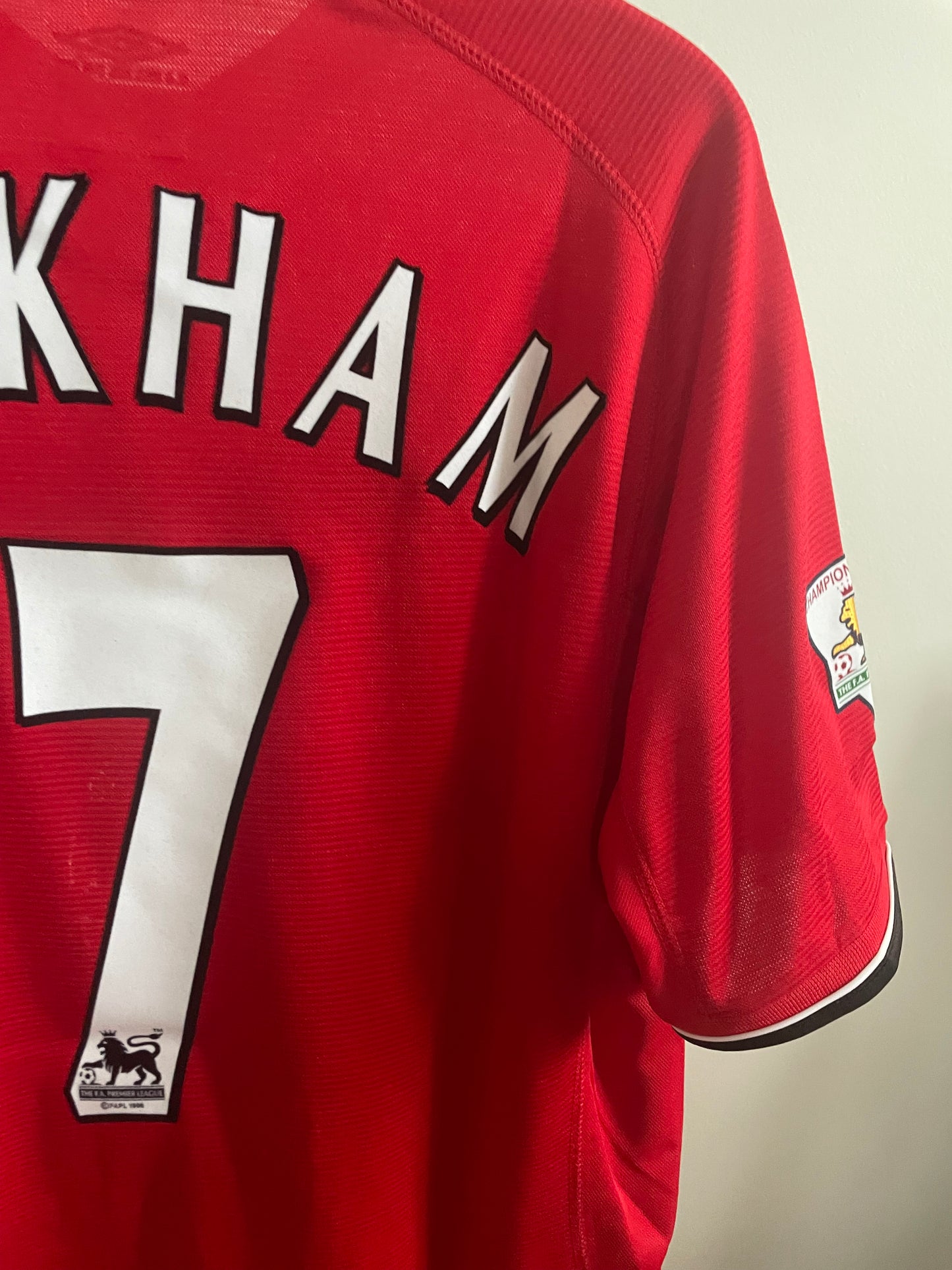 Manchester United 2000/2001 David Beckham 9/10 - L