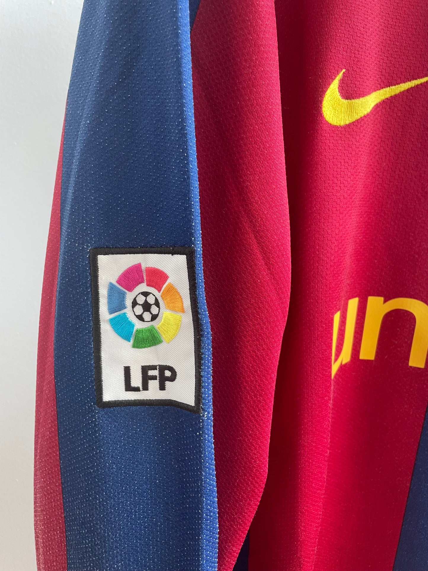 Barcelona 2007/08 Ronaldinho L/S 8/10 - M