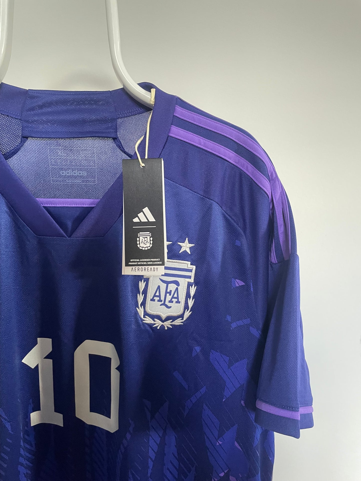 Argentina 2022 Lionel Messi 10/10 BNWT - XL