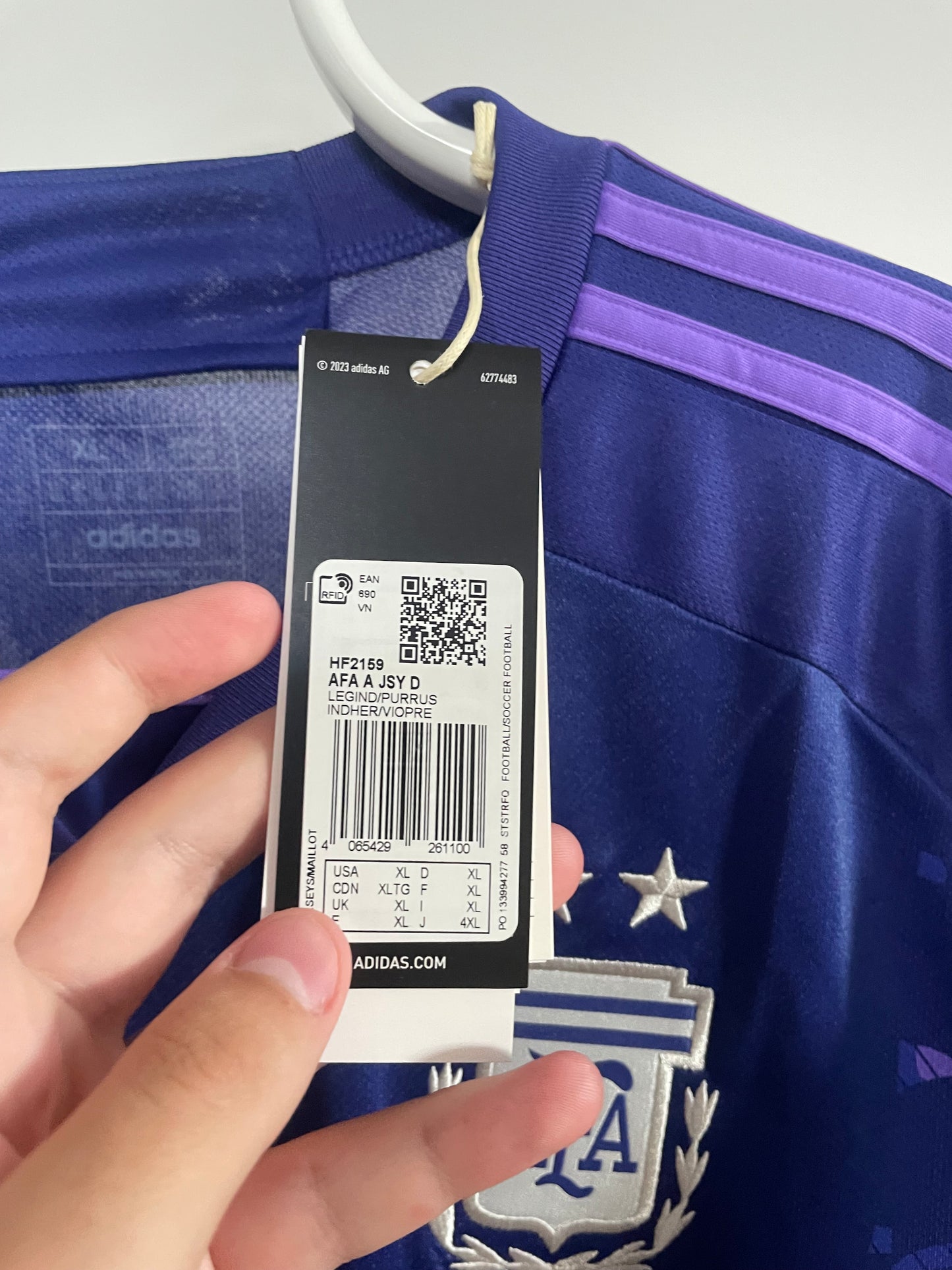 Argentina 2022 Lionel Messi 10/10 BNWT - XL