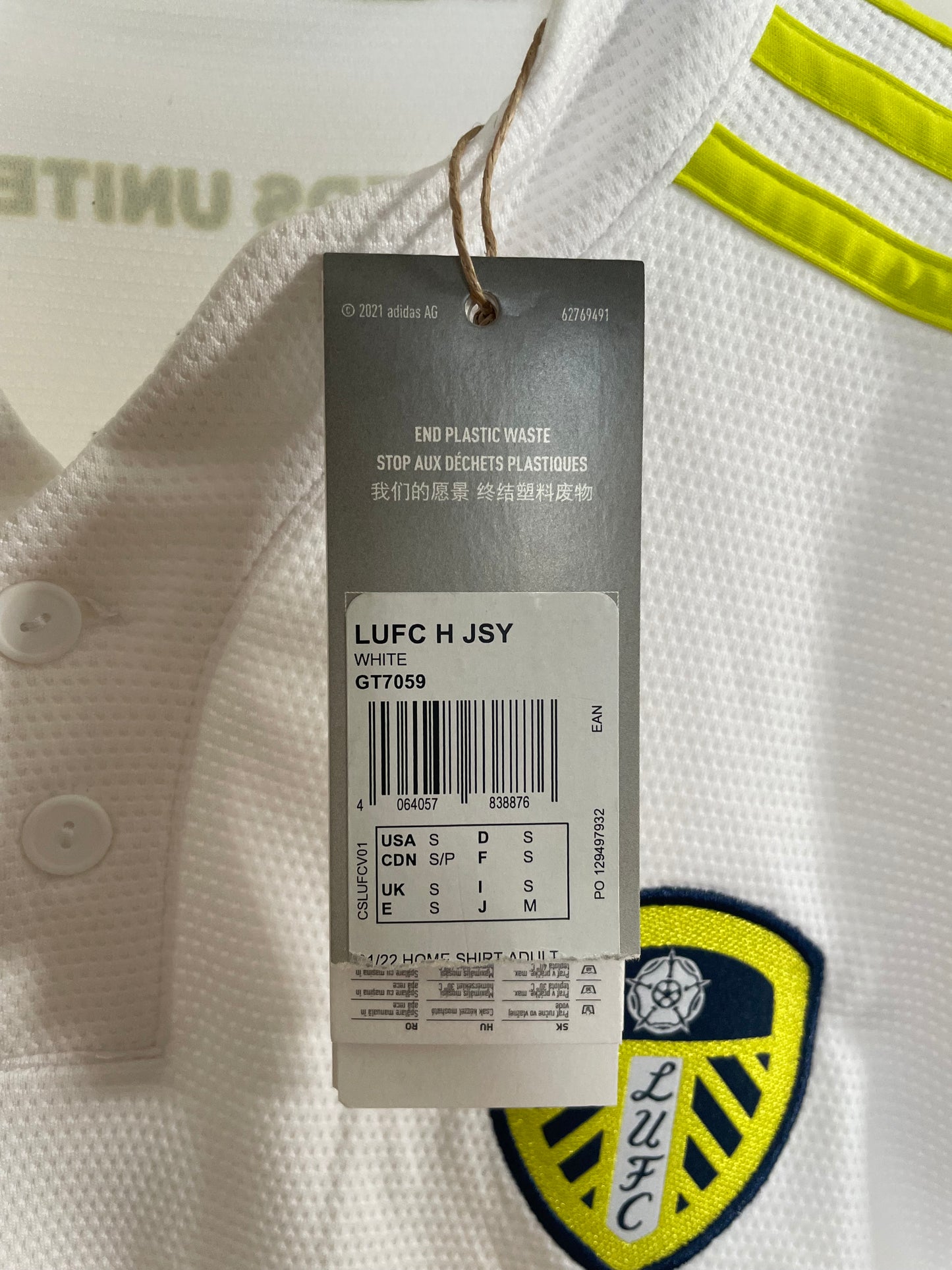 Leeds 2020/21 10/10 BNWT - S