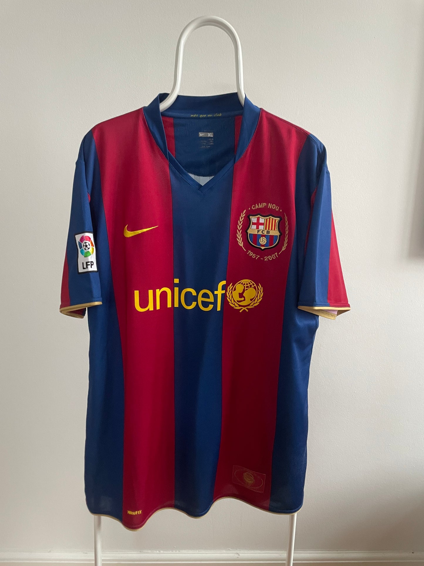 Barcelona 2007/08 Ronaldinho 9/10 - XL