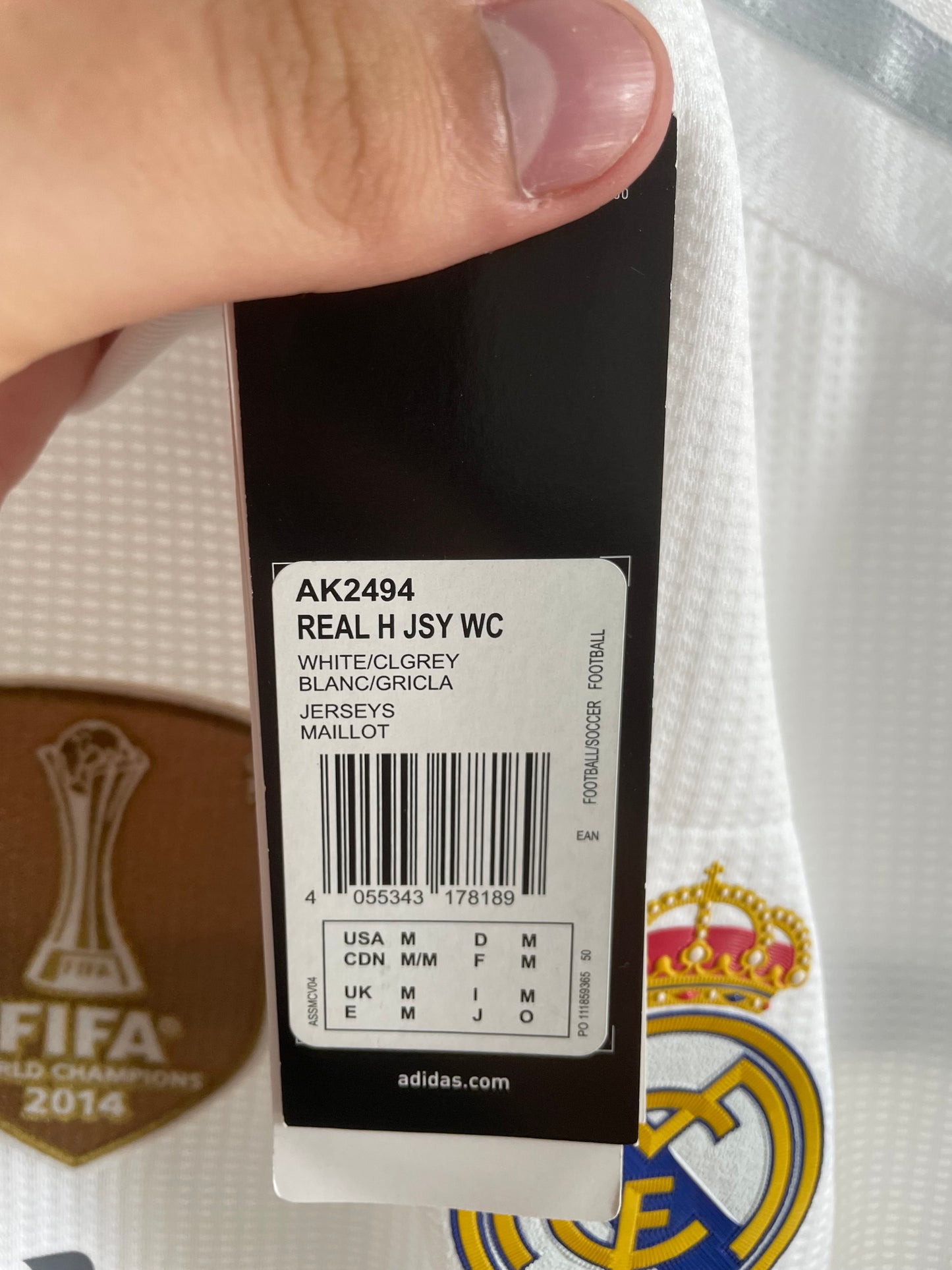 Real Madrid 2015/16 Casemiro 10/10 BNWT - M