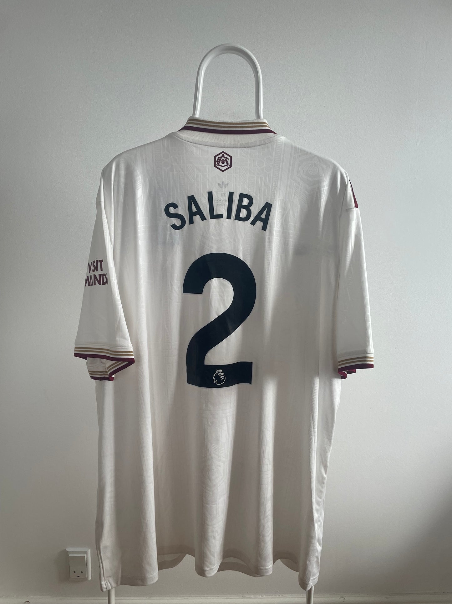 Arsenal 2025/26 William Saliba 10/10 BNWT - 3XL