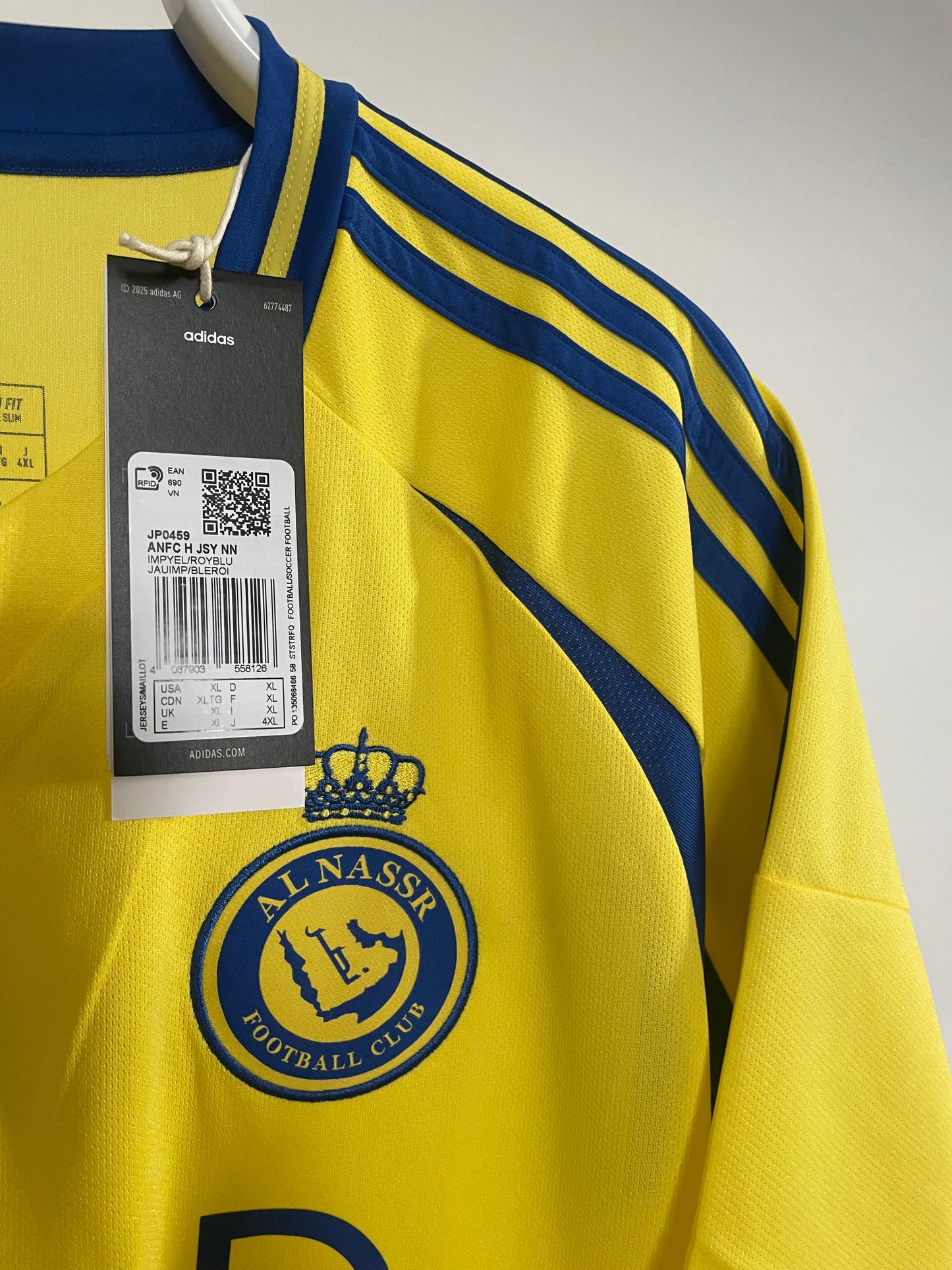 Al Nassr 2024/25 Cristiano Ronaldo 10/10 BNWT - L