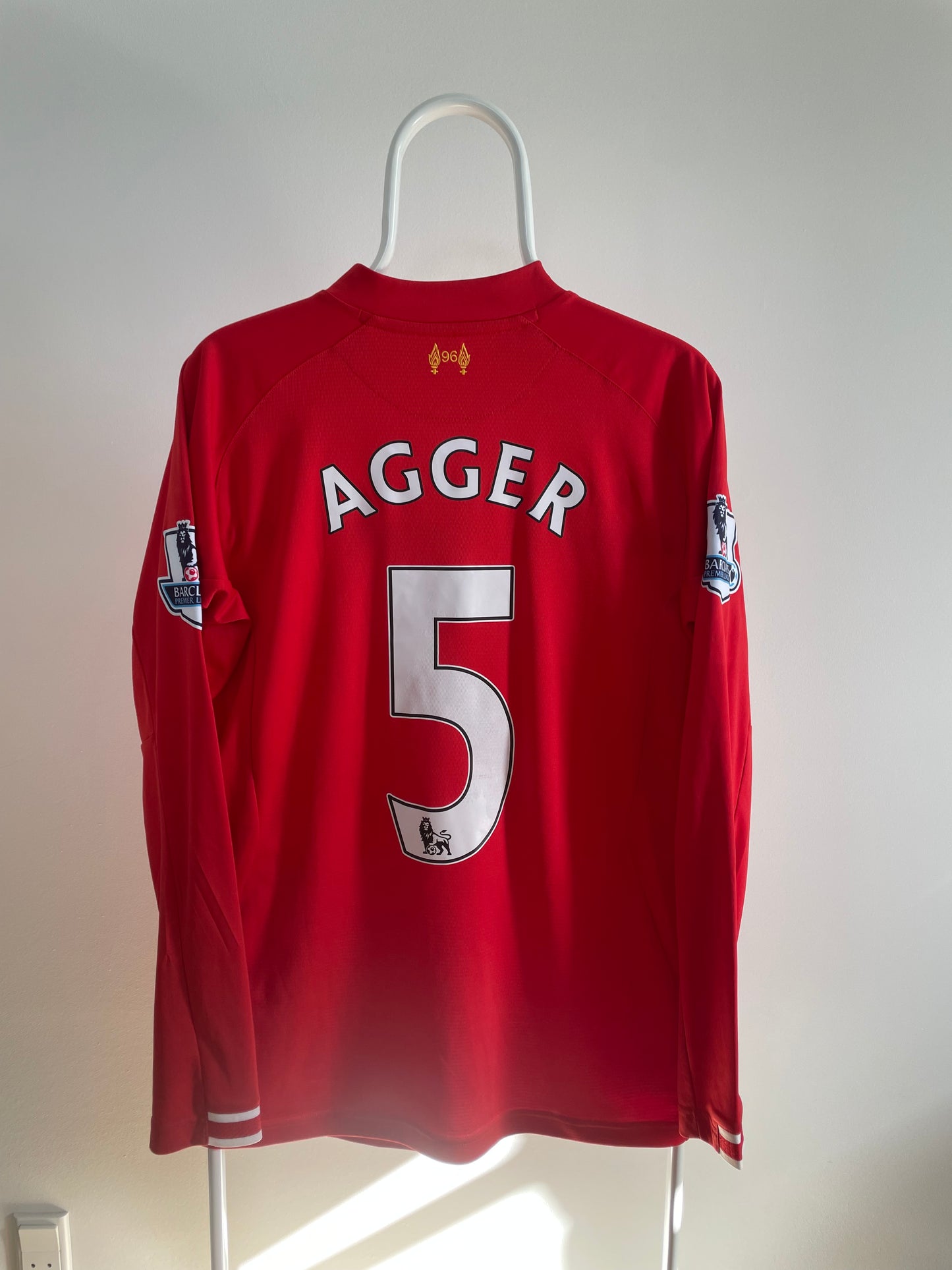 Liverpool 2013/14 Daniel Agger L/S 9/10 - M
