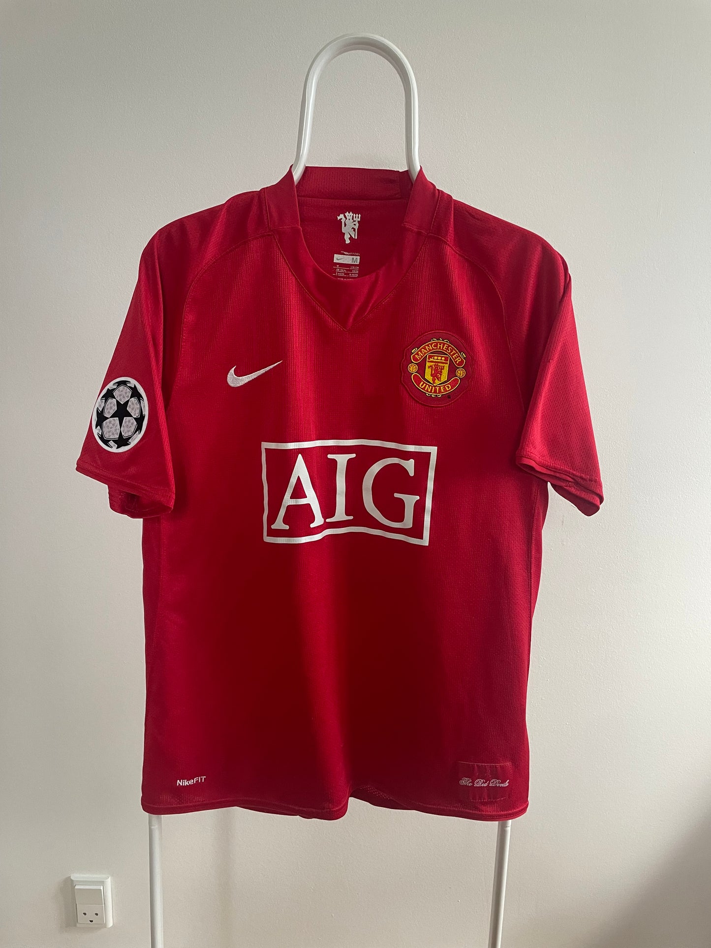 Manchester United 2007/08 Cristiano Ronaldo 8/10 - M
