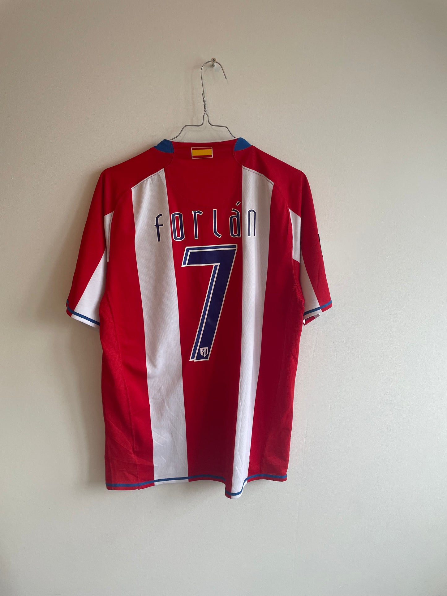 Atletico Madrid 2007/08 Diego Forlan 8/10 - M